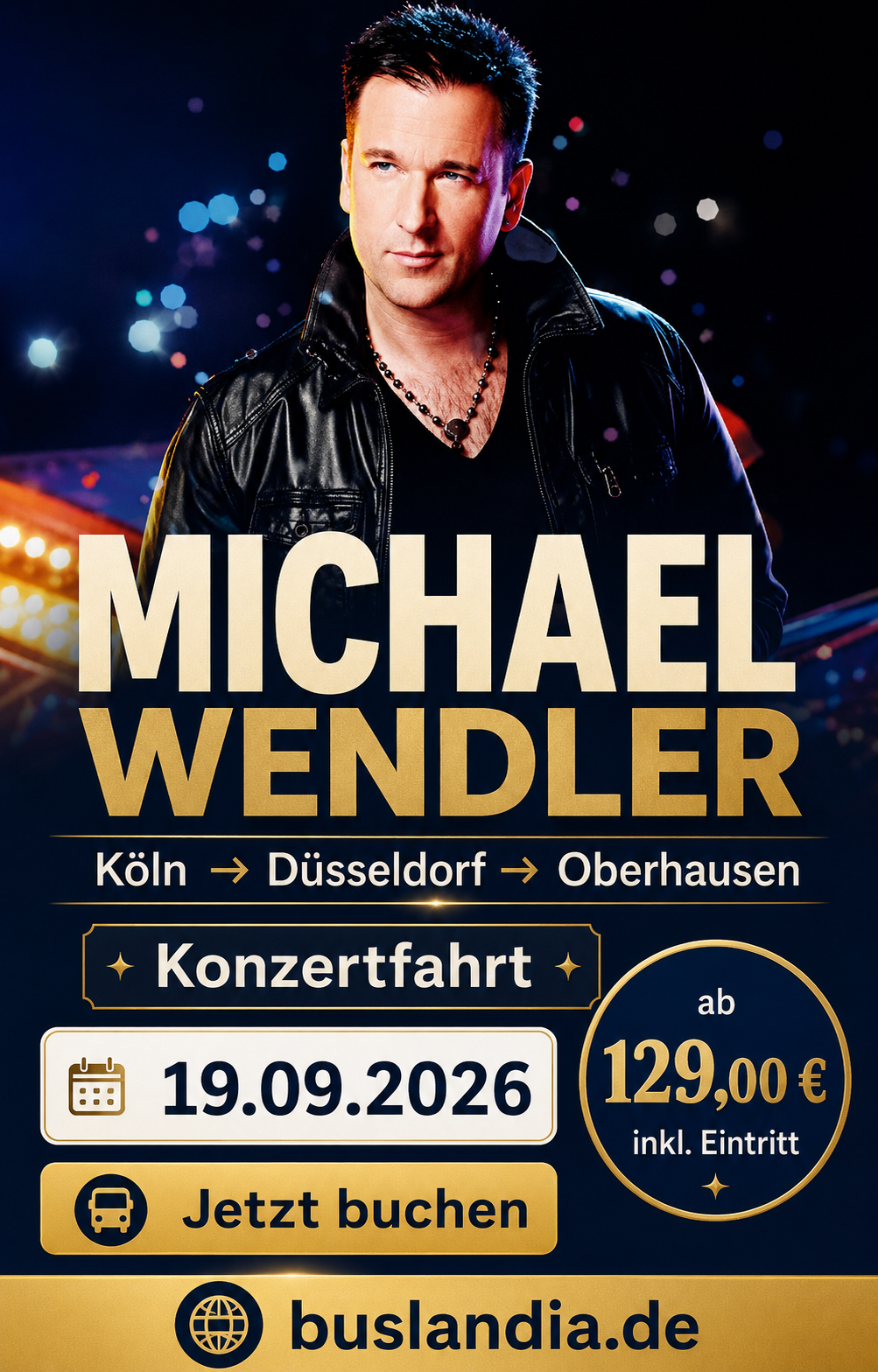 Konzert Michael Wendler am 19.09.2026